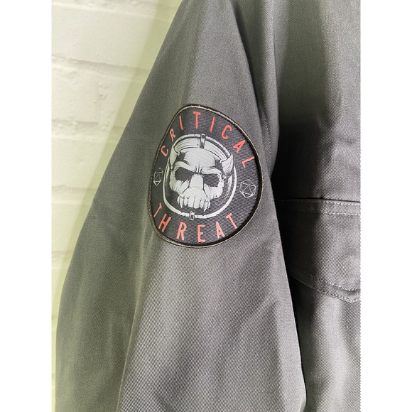 Dungeons And Dragons D&D Warduke Evil Fighter Full Zip Shirt Jacket Mens Size L - Picture 4 of 12